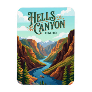 Imán Área Recreativa Nacional Hells Canyon EE. UU.