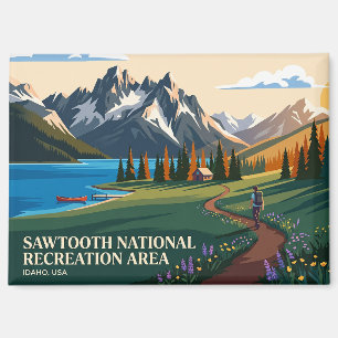 Imán Área Recreativa Nacional Sawtooth USA
