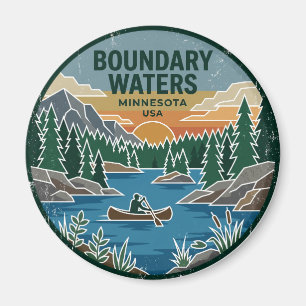 Imán Área silvestre de Boundary Waters Minnesota