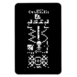 Imán Arecibo Binary Message Reply