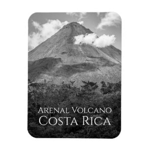 Imán ARENAL VOLCANO Costa Rica Famosa tarjeta postal