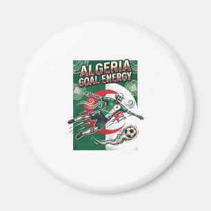 Imán Argelia Gol Energía Esqueleto Delantero Naciones N