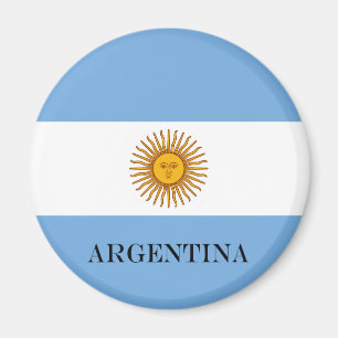Imán Argentina flag Bandera De Argentina