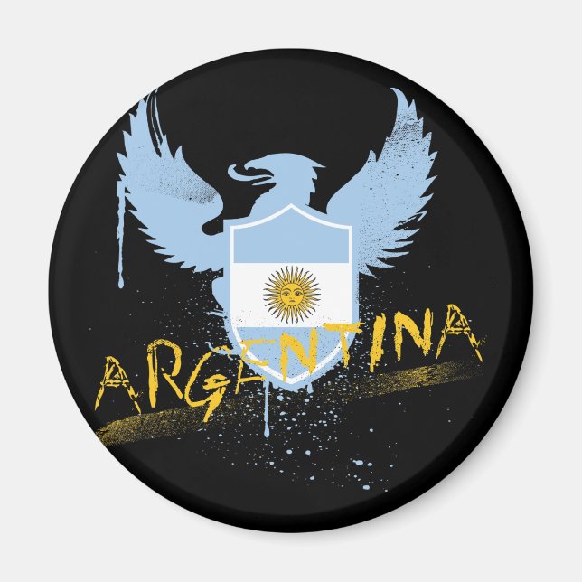Imán Argentina Winged (Frente)