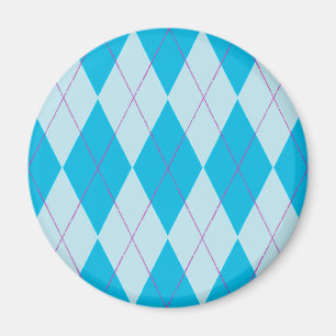 Imán Argyle azul