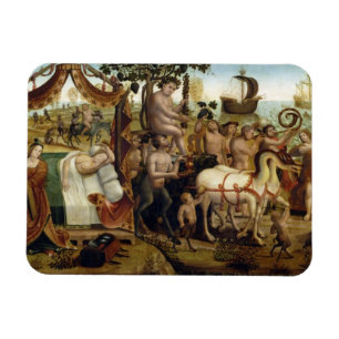 Imán Ariadne en Naxos, de la historia de Theseus