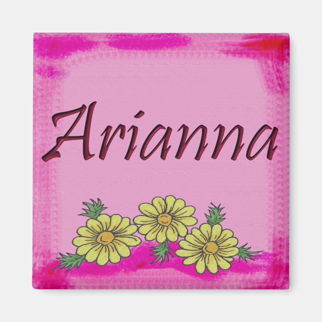 Imán Arianna Daisy Magnet (Frente)