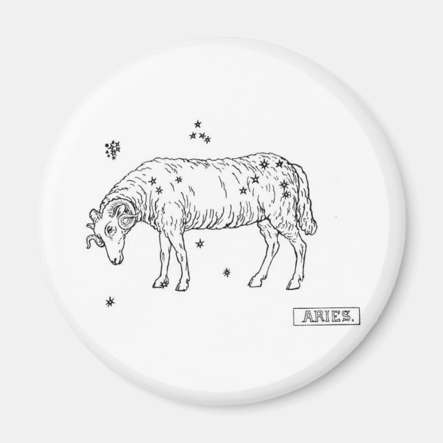 Imán Aries (Frente)