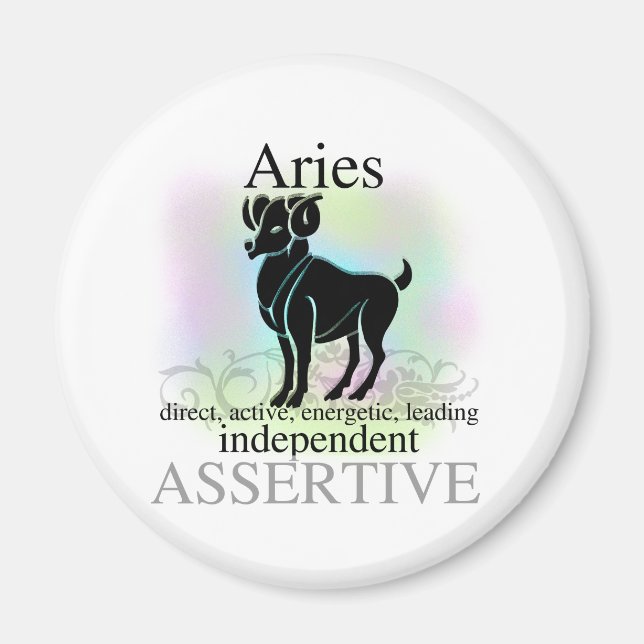 Imán Aries Acerca de ti (Frente)