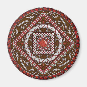 Imán Aries Mandala Magnet