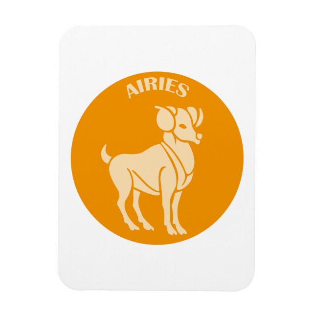 Imán Aries, Signo Zodiacal, Horóscopo, Astrología (Vertical)