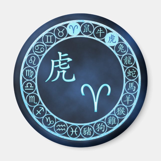 Imán Aries/Tiger (Frente)