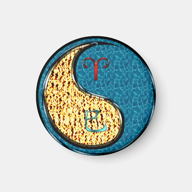 Imán Aries y Snake Water (Frente)