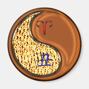 Imán Aries y Wood Ox