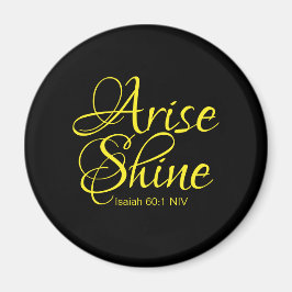 Imán Arise inspiradora y Shine Faith Black