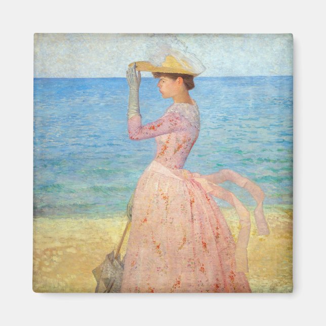 Imán Aristide Maillol - Mujer con un Paraguas (Frente)