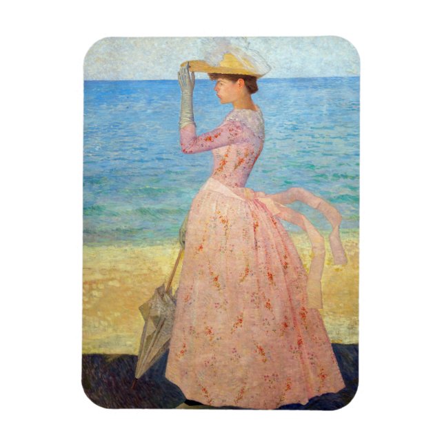 Imán Aristide Maillol - Mujer con un Paraguas (Vertical)