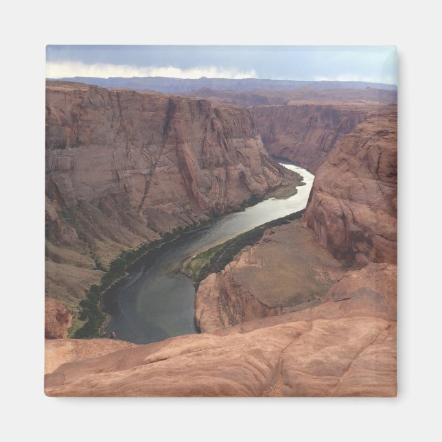 Imán ARIZONA - Horseshoe Bend A - Rock Rojo (Frente)