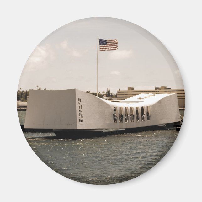 Imán Arizona Memorial Pearl Harbor (Frente)