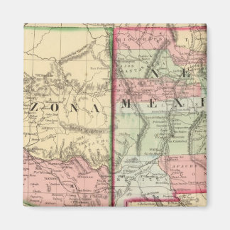 Imán Arizona, Nuevo México Mapa de Mitchell