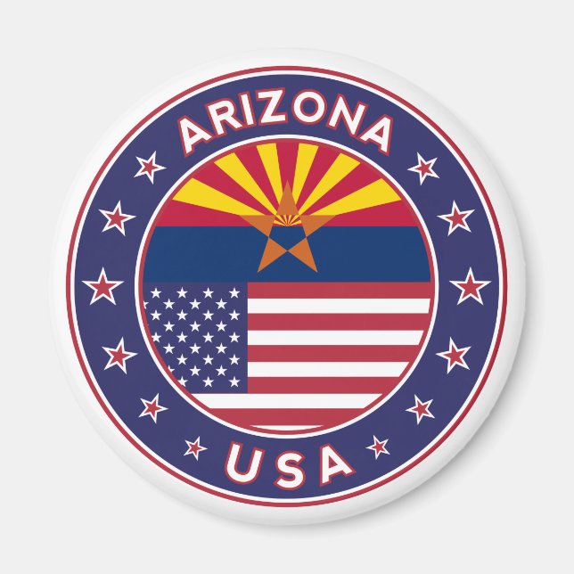 Imán Arizona, USA states (Frente)