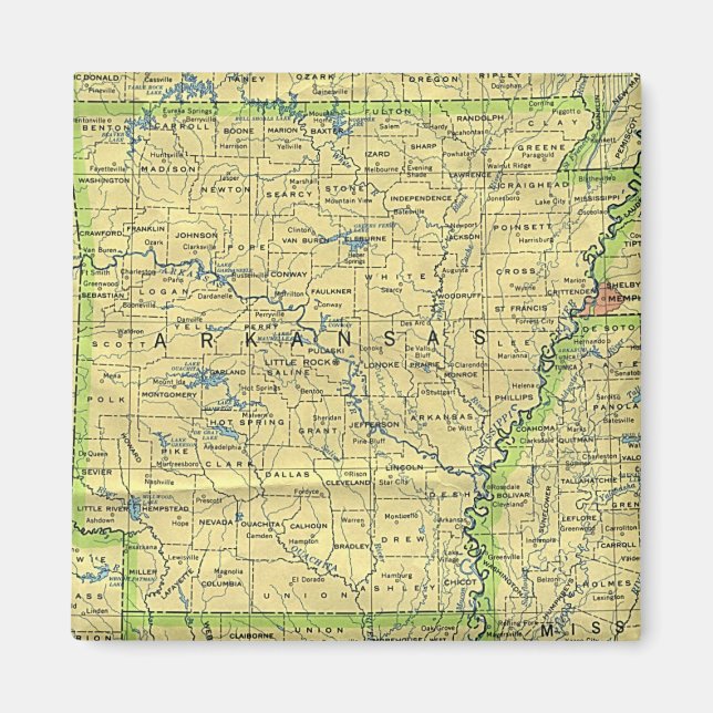 Imán Arkansas (Frente)