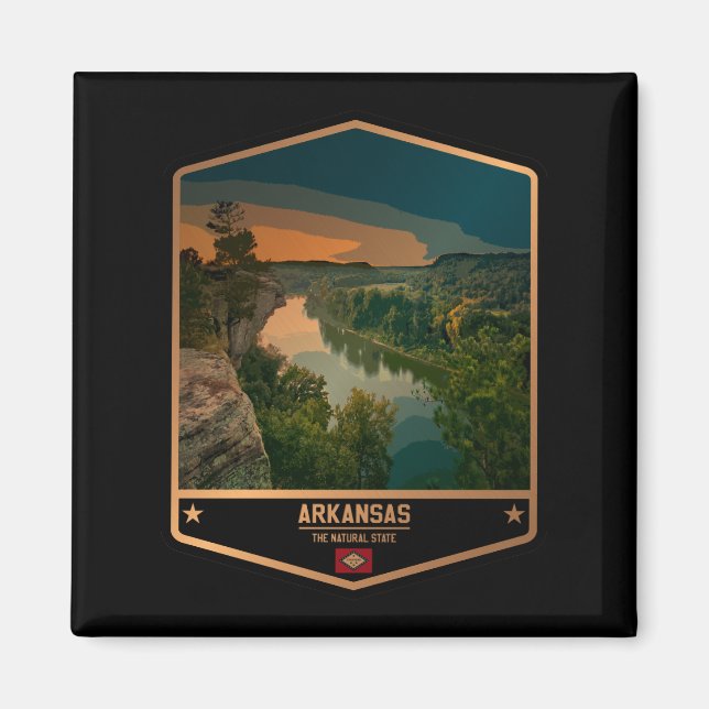 Imán Arkansas (Frente)