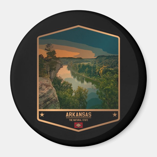 Imán Arkansas (Frente)