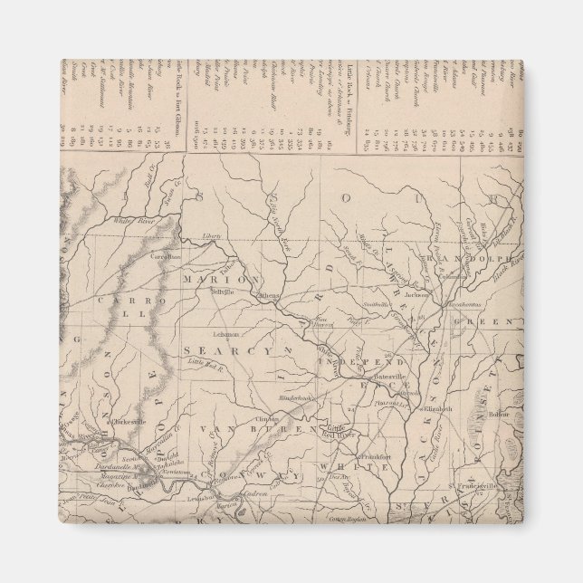 Imán Arkansas 2 (Frente)