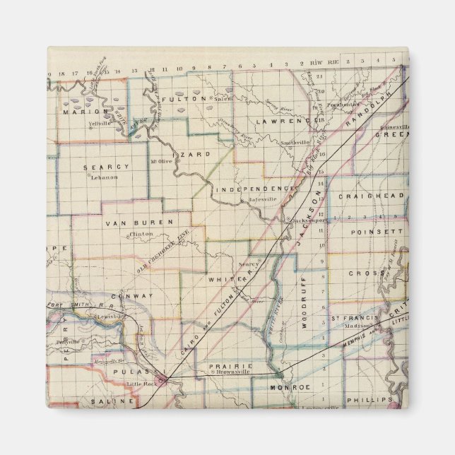 Imán Arkansas 5 (Frente)