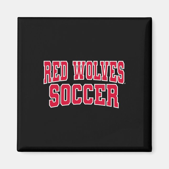 Imán Arkansas State Red Wolves A-state Fútbol Ncaa Asta (Frente)