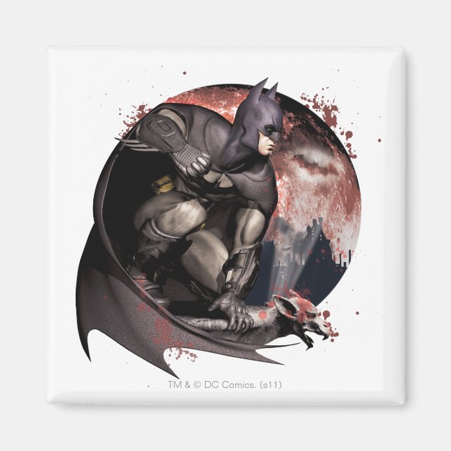 Imán Arkham City Batman Moon (Frente)