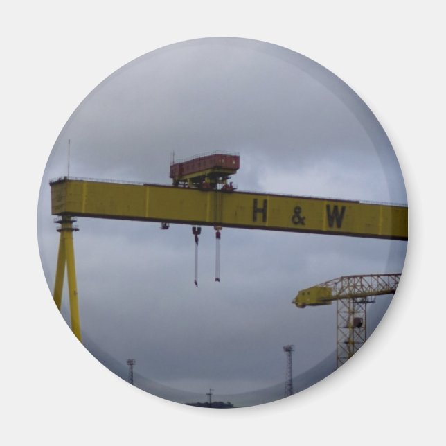 Imán arland & Woolfe Cranes (Frente)