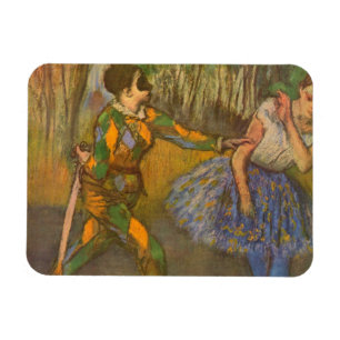 Imán Arlequín y Colombina de Edgar Degas Arte Antiguo
