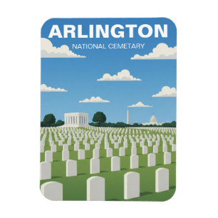 Imán Arlington National Cemetary Virginia Viaje