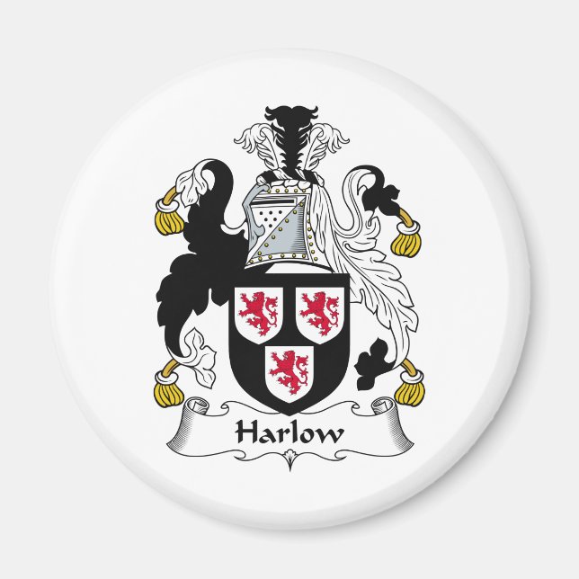 Imán Arlow Family Crest (Frente)