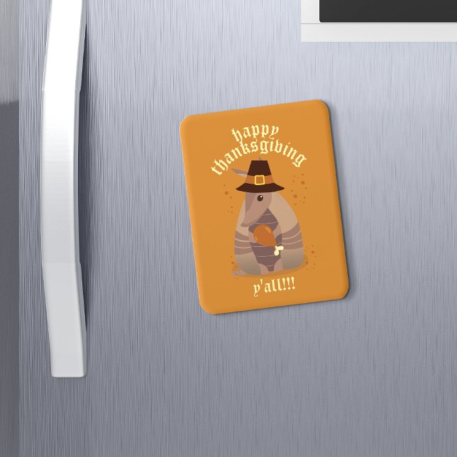 Imán Armadillo Texas, la pierna de Acción de Gracias (Subido por el creador)