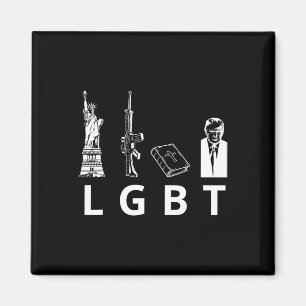 Imán Armas Biblia Trump