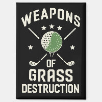 Armas de Destrucción de Césped Palos de Golf Sarcá