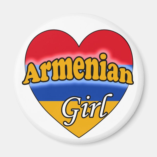 Imán Armenian Girl (Frente)