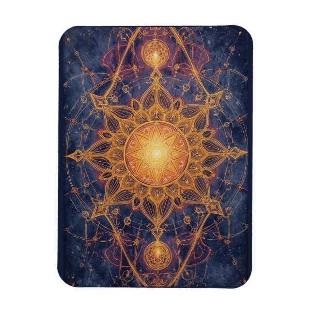 Imán Armonía Celestial – Portal de la Luz Sagrada (Vertical)