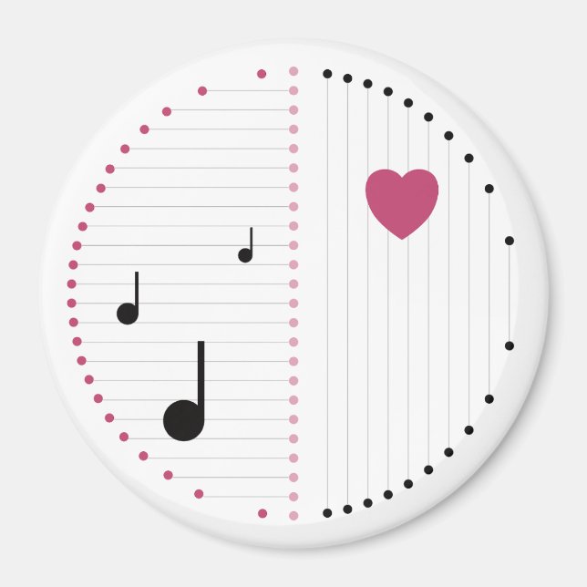 Imán Armonía del amor (Frente)