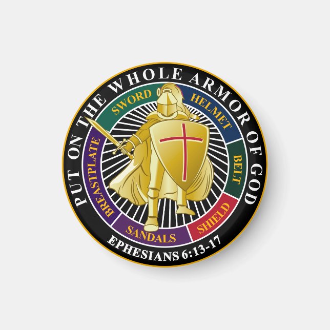 Imán Armor de Dios (Frente)