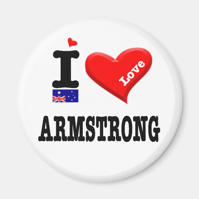 Imán ARMSTRONG - Amo (Frente)