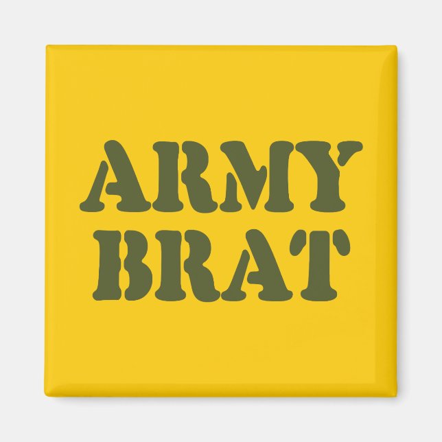 IMÁN ARMY BRAT (Frente)