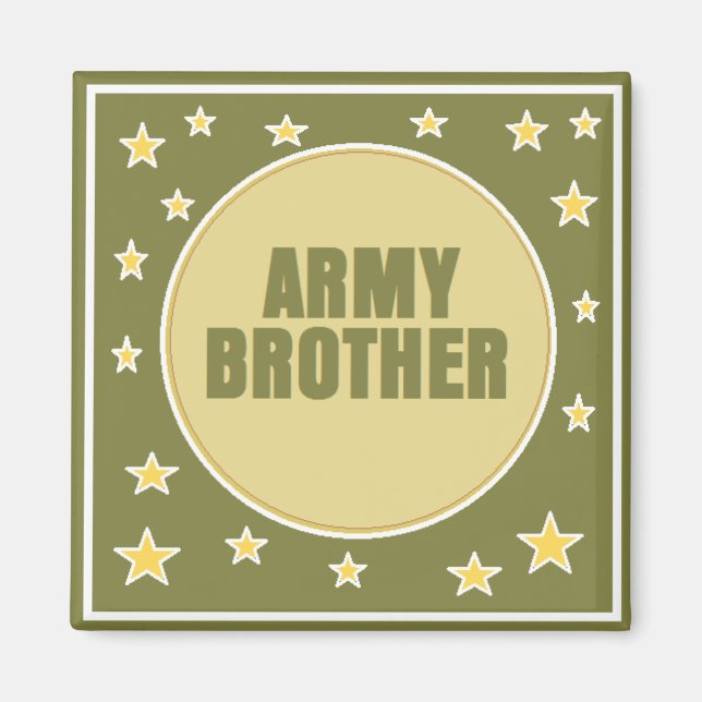 Imán ARMY BROTHER Magnet (Frente)