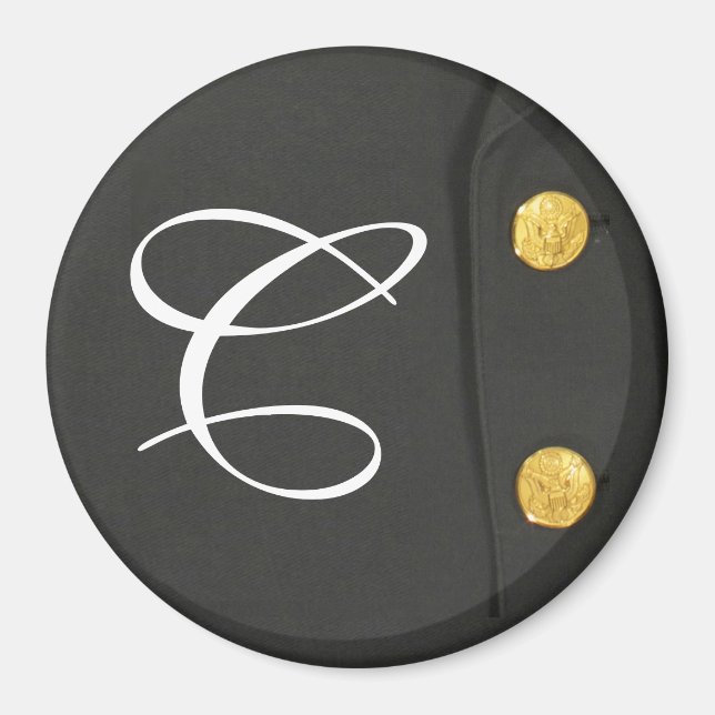 Imán ARMY Clase A Vestido uniforme Monograma Impulso in (Frente)