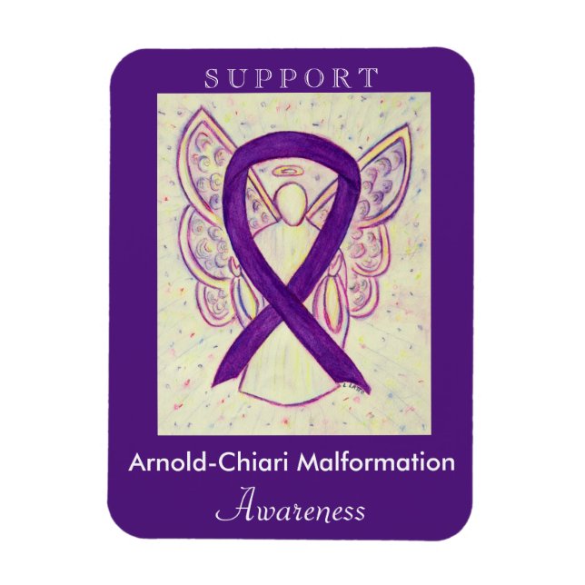 Imán Arnold-Chiari Malformation Awarbon Ribnet (Vertical)