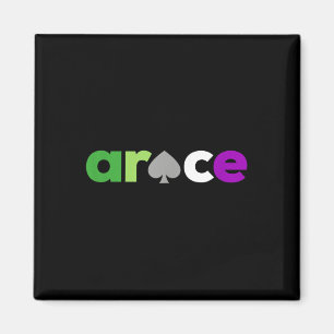 Imán Aro Ace Pride Spade, Lgbt Aroace, Lgbtq Aromántico