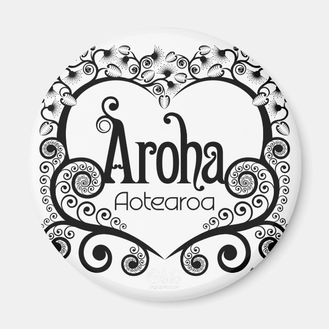 Imán Aroha Aotearoa imnet (Frente)